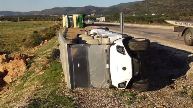 Mersin'de Fırtına Tırları Devirdi, Ağaçları Kökünden Söktü