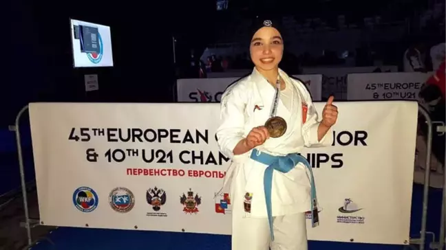 Keyda Nur Çolak ve Hasan Arslan Avrupa Şampiyonu