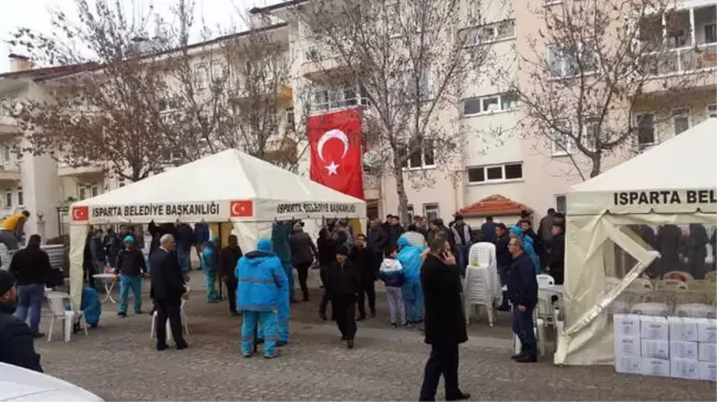 Isparta'ya Şehit Ateşi Düştü