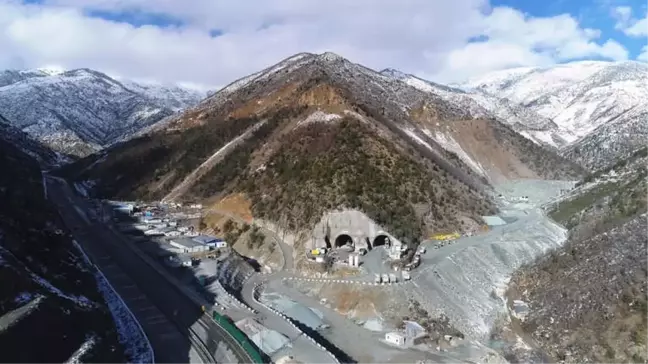 Yeni Zigana Tüneli İnşaatında Yüzde 41 Seviyesine Ulaşıldı