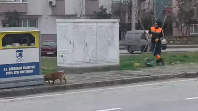 Temizlik İşçisinden Anlamlı Davranış