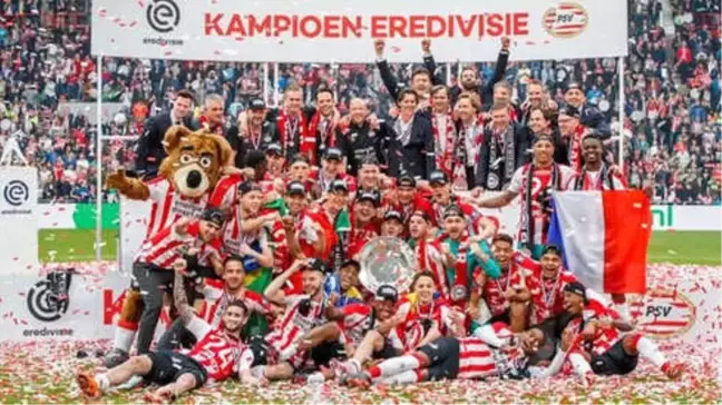 Hollanda'da Şampiyon Psv