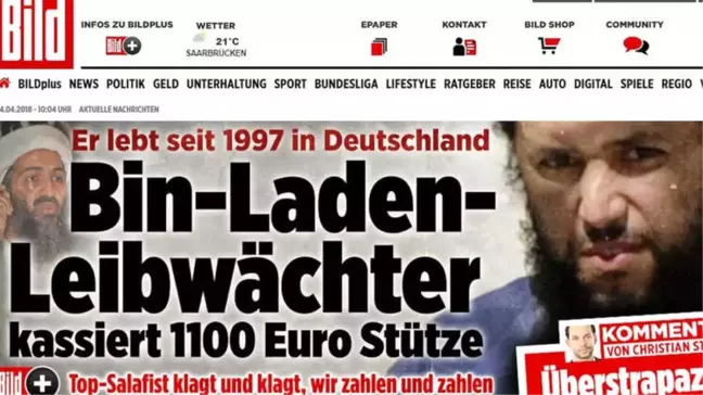 Bin Ladin'in Koruması 1997'den Bu Yana Almanya'da Sosyal Yardımla Yaşıyor'