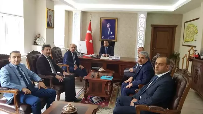 DSİ Bölge Müdüründen Kaymakam Öter'e Ziyaret