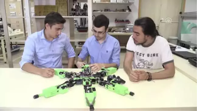 Askeri Operasyonlar İçin Örümcek Robot Geliştirdiler - Kocaeli