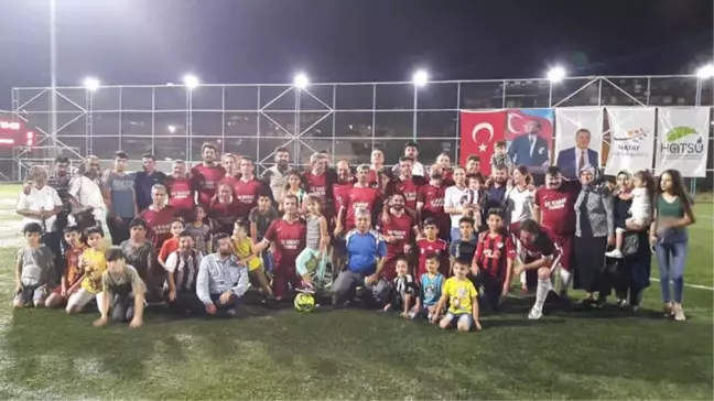 Erhan Aksay Turnuvası'nda Antakya Şampiyonu Aydınlıkevler