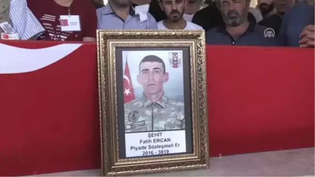 Şehit Er Ercan Son Yolculuğuna Uğurlandı