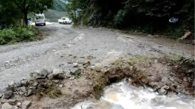 Ordu'da Sağanak Yağış Zarara Yol Açtı