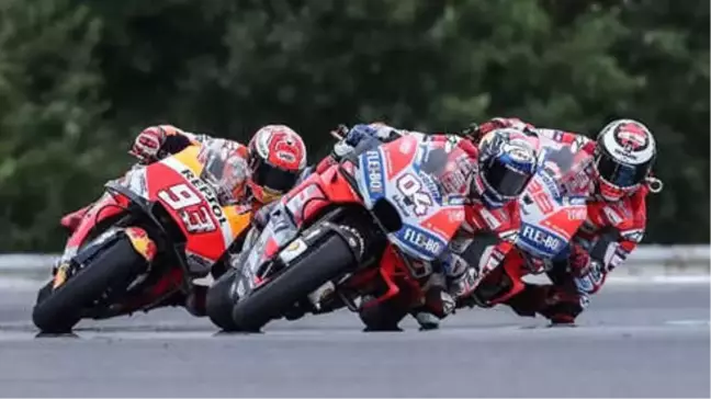 Çekya'da Zafer Dovizioso'nun