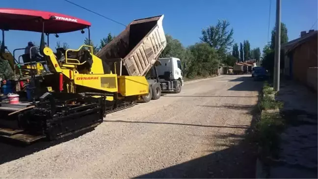 Aslanapa'da Asfaltlama Çalışmaları Tamamlandı