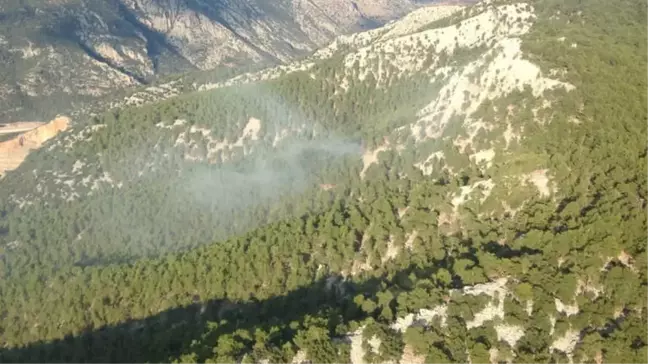 Antalya'daki Orman Yangını Söndürüldü