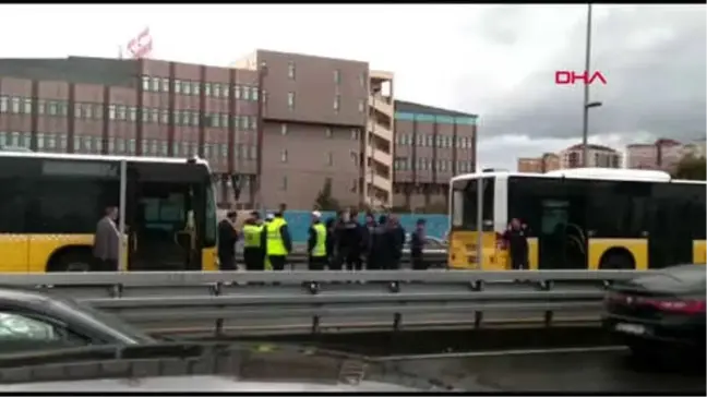 Okmeydanı'nda Metrobüs Kazası_ek Görüntü