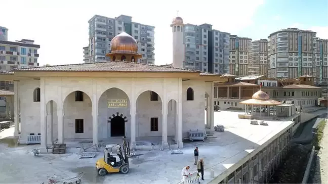 İlkadım'da Cami ve Külliye İnşaatında Sona Yaklaşıldı