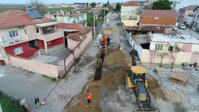 Karaağaçlı Kanalizasyon Hattına Kavuştu