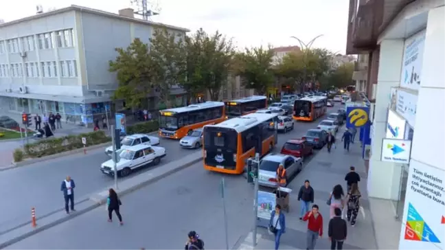 Kırşehir'de 28 Otobüs Ulaşım Master Planıyla Hizmet Veriyor