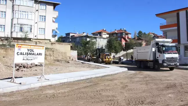 Havza Belediyesi Bozulan Yolları Asfaltladı