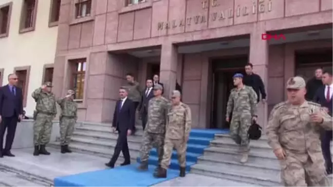 Malatya Orgenerallerden, Vali Baruş'a Ziyaret