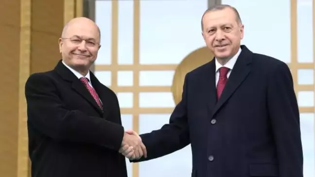 Irak Cumhurbaşkanı Salih, Beştepe'de