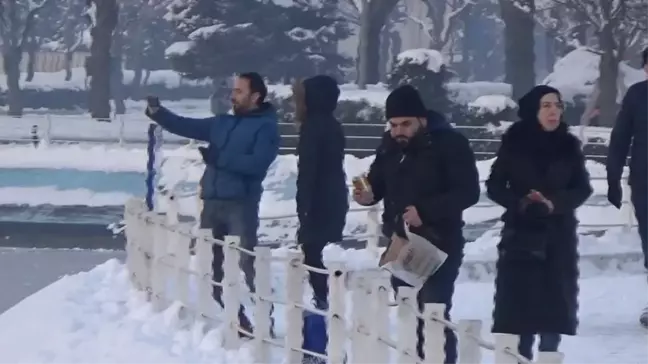 Buz Tutan Havuzu Görenler Hayran Kaldı