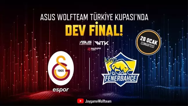 Wolfteam'de Sezon Finali'nin Adı: 1907 Fenerbahçe - Galatasaray Espor