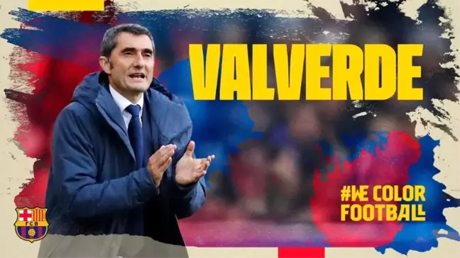 Barcelona Valverde'nin Sözleşmesini Uzattı