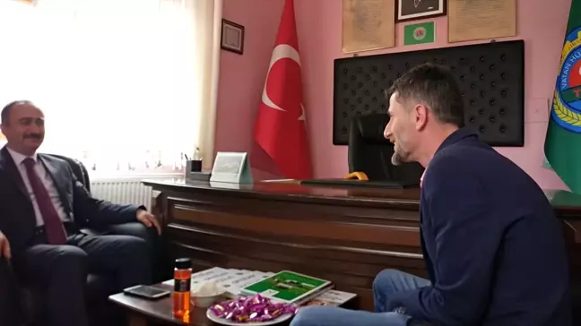 Bozkır Ziraat Odası Başkanı Öztürk'e Ziyaretler