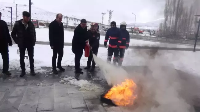 Turgut Özal Üniversitesi'nde Yangın Tatbikatı