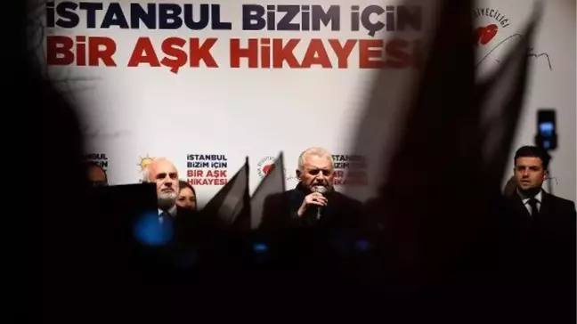 Binali Yıldırım Ataşehir'de Servisçilere Hitap Etti