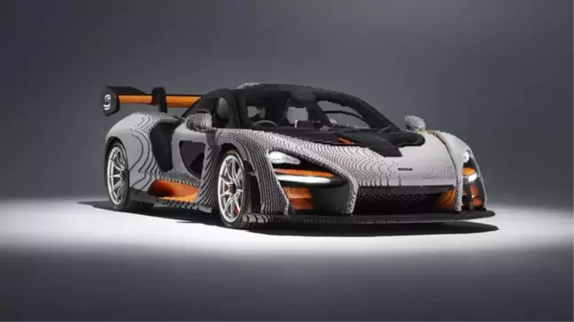 Lego'nun İnşa Ettiği Mclaren Senna, Orijinalinden Daha Ağır