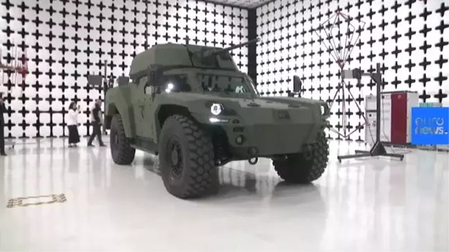 Video | Türkiye'nin İlk Elektrikli Zırhlı Aracı Akrep Iı Görücüye Çıktı