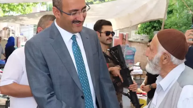 Kurtalan Kaymakamı Aydın'dan ev ziyaretleri