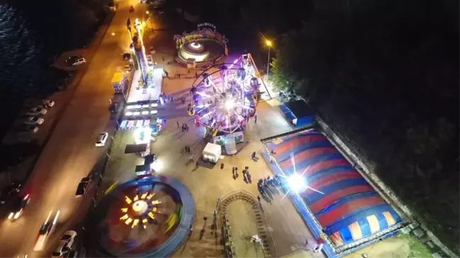 Sinop'ta lunapark açıldı