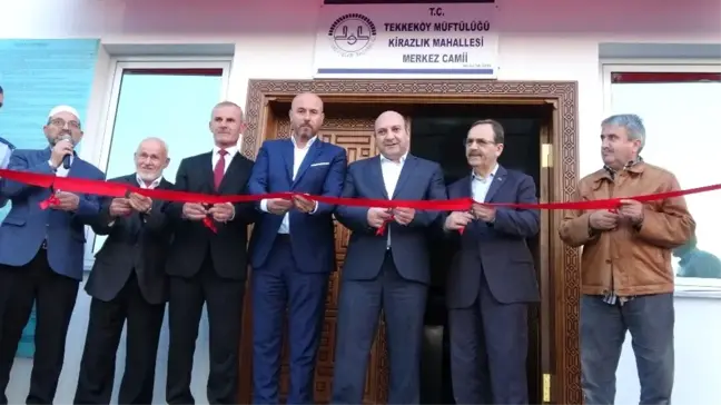 Kirazlık Merkez Camisi Kadir Gecesi'nde ibadete açıldı