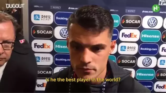 Xhaka: 'Ronaldo Saygıyı Çok Hak Ediyor'
