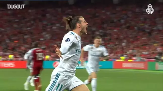Real Madrid'de Finallerde Gareth Bale'in Golleri