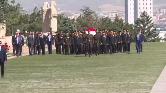 Jandarma Teşkilatı'nın 180. kuruluş yıl dönümü - Anıtkabir ziyareti
