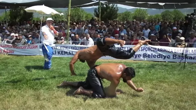 Kızıklı Yağlı Güreşleri'nde şampiyon İsmail Balaban oldu