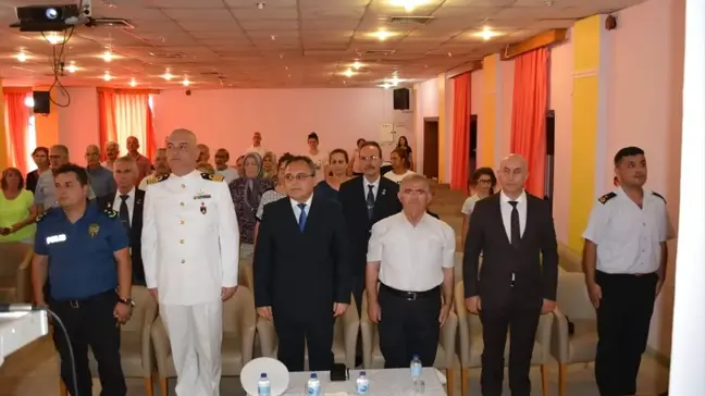 Erdek'te Kıbrıs gazilerine madalya töreni