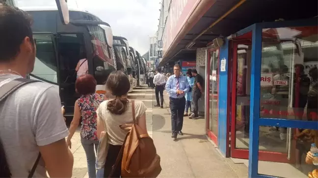 İstanbul 15 Temmuz Demokrasi Otogarı'nda seçim yoğunluğu
