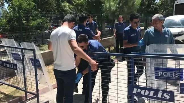 Ölümlü kavganın zanlıları Ezine adliyesinde