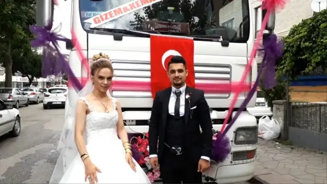 Yozgat'tan Ankara'ya gelin almaya tır ile gittiler