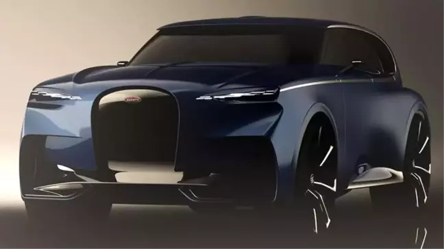 Görür Görmez Gücünü Hissettiren Bugatti SUV Konsepti