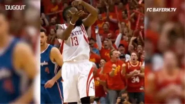 Serge Gnabry, Houston'da James Harden ile Buluştu