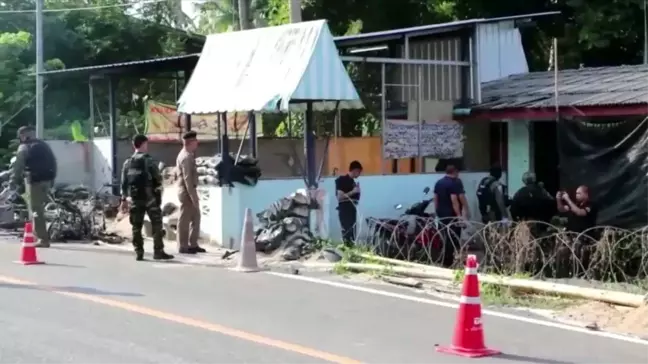 Tayland'da askeri üsse saldırı