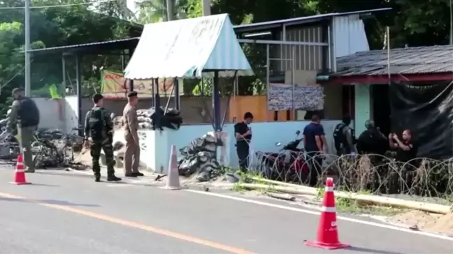 Tayland'da askeri üsse saldırı