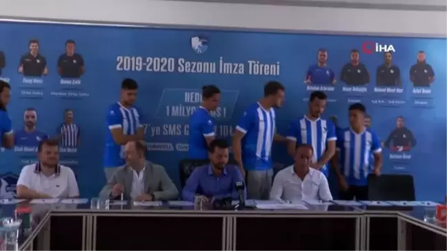 BB Erzurumspor 15 futbolcu ile sözleşme imzaladı