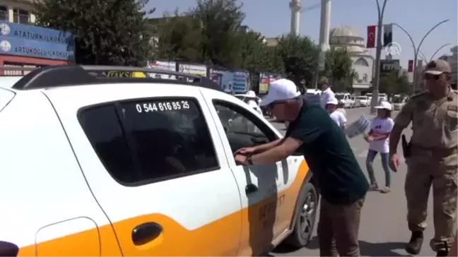 Cizre'de trafik uygulaması