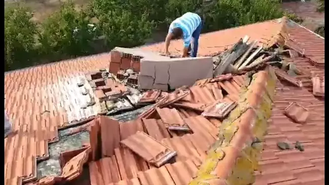 Konya'da şiddetli rüzgar
