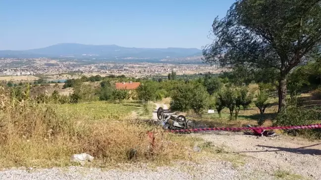 Gediz'de motosiklet kazası: 1 ölü