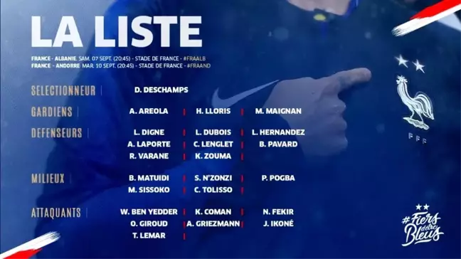 Steven Nzonzi, Fransa Milli Takımı'na davet edildi